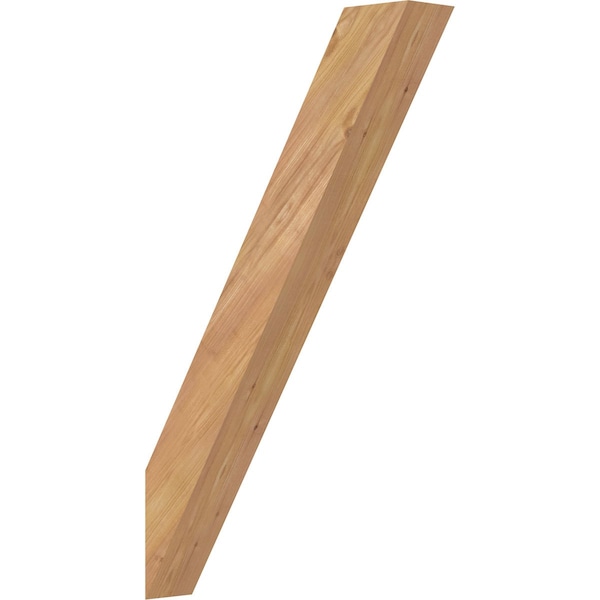 Ekena Millwork 3 1/2"W x 18"D x 30"H Traditional Smooth Knee Brace, Western Red Cedar BRC04X18X30TRA00SWR - main